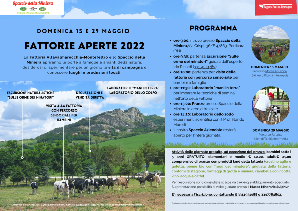 Fattorie Aperte 2022 programma